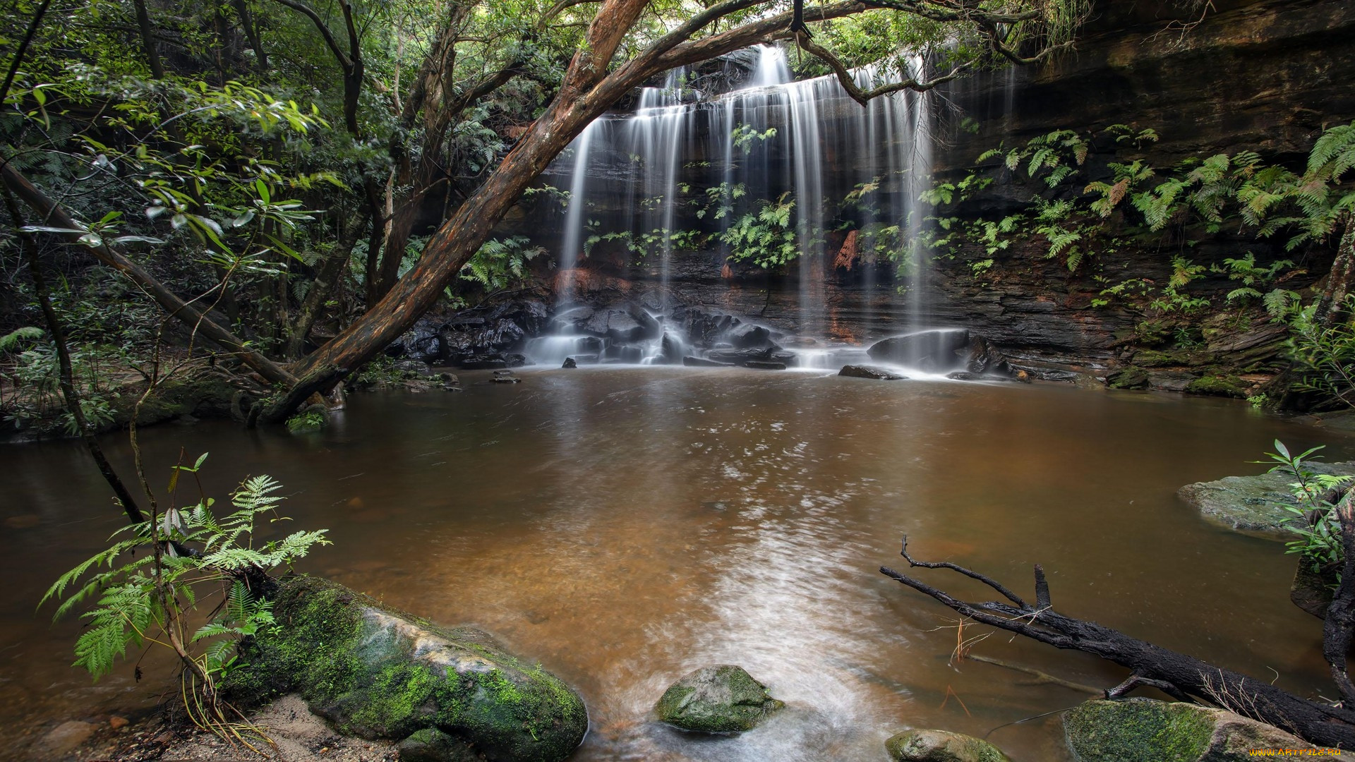 andamira falls, brisbane water national park,  australia, , , andamira, falls, brisbane, water, national, park, australia